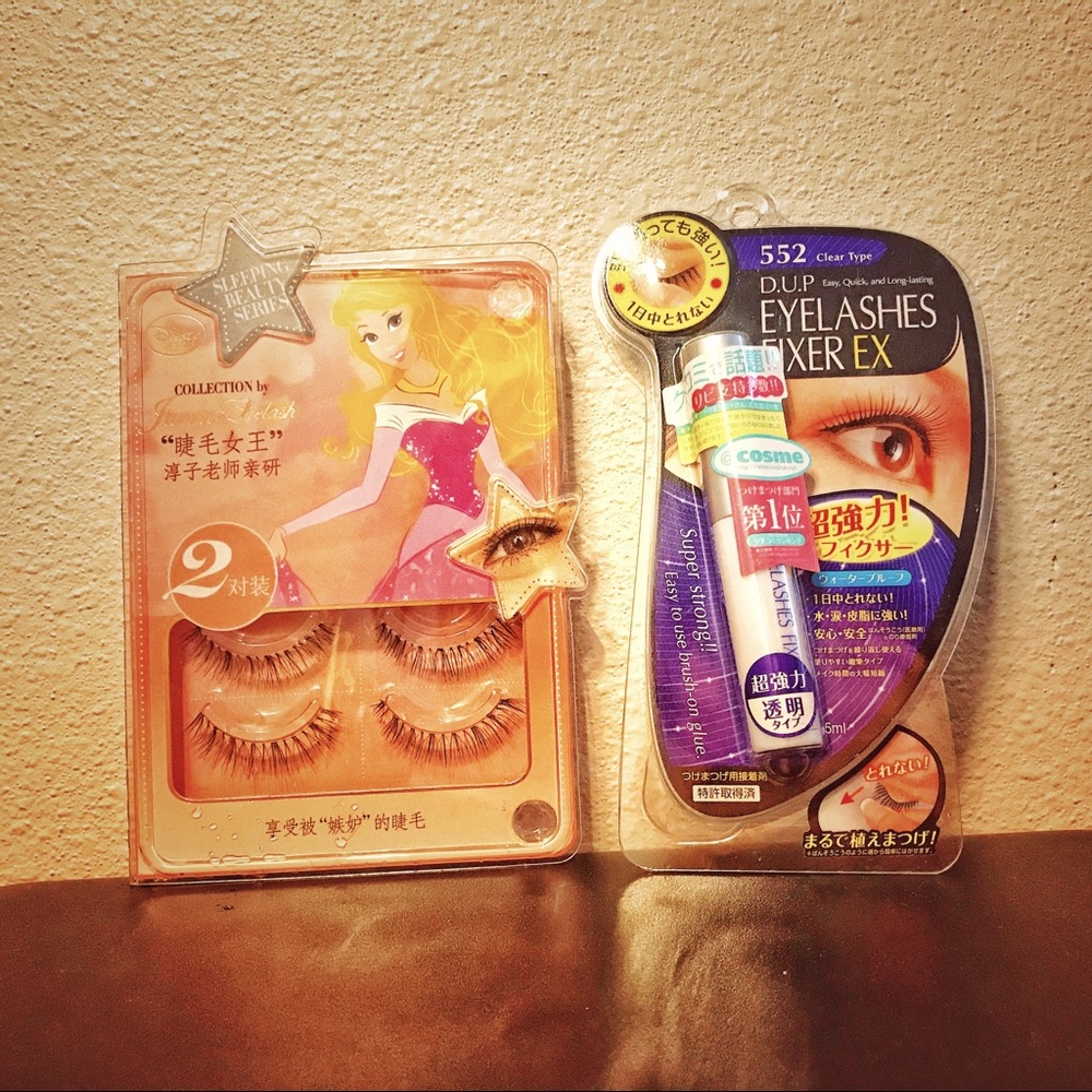 Eyelashes and Glue package sale